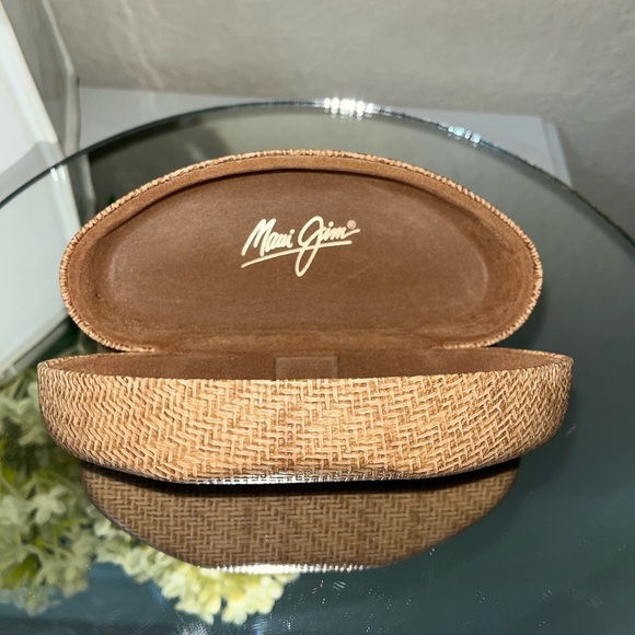 Maui Jim Sunglasses Case, Tan - Picture 1 of 6